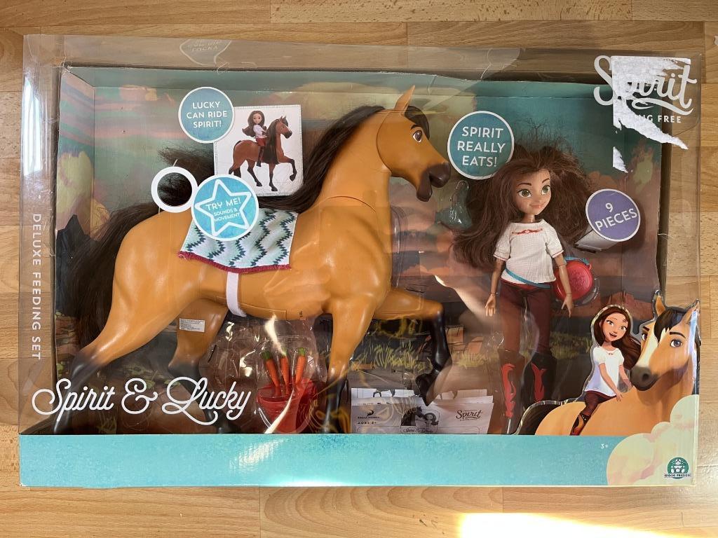 Spirit & Lucky Deluxe Feeding Set, Ophalen, Zo goed als nieuw