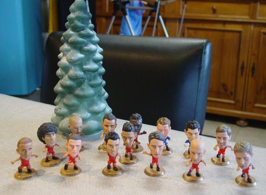 15 FIGUREN RODE DUIVELS, Verzamelen, Ophalen of Verzenden