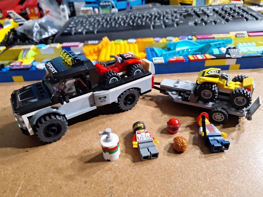 LEGO ATV Race Team 60148, Ophalen of Verzenden, Zo goed als nieuw, Complete set, Lego