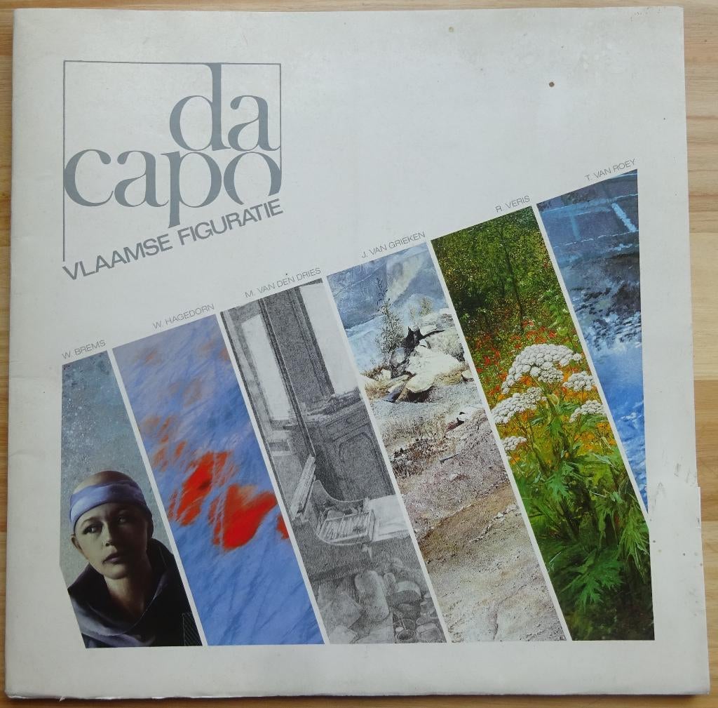 Kunstmap met 12 prenten "Vlaamse Figuratie" da Capo, Ophalen of Verzenden, Gelezen, Schilder- en Tekenkunst