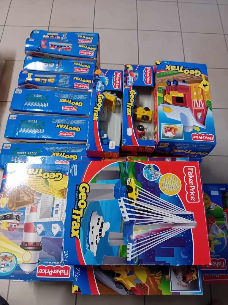 Groot lot Fisher Price Geotrax, Enlèvement, Utilisé, Set de jeu