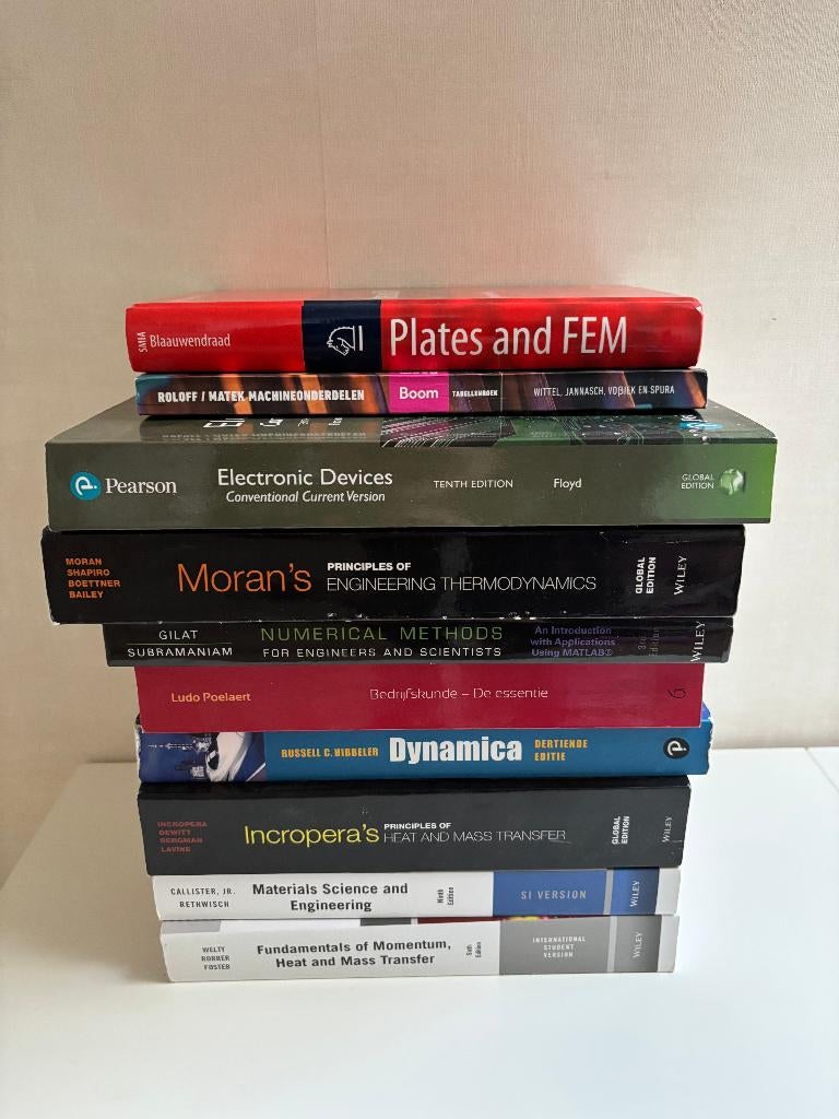 Handboeken voor Burgerlijk Ingenieur Elektromechanica UGent, Boeken, Hoger Onderwijs, Diverse auteurs, Ophalen of Verzenden, Zo goed als nieuw