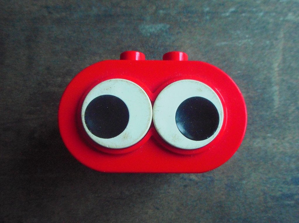 Lego Duplo Brick 2x4x2 Rounded Ends (zie foto's) 11, Ophalen of Verzenden, Gebruikt, Losse stenen, Duplo