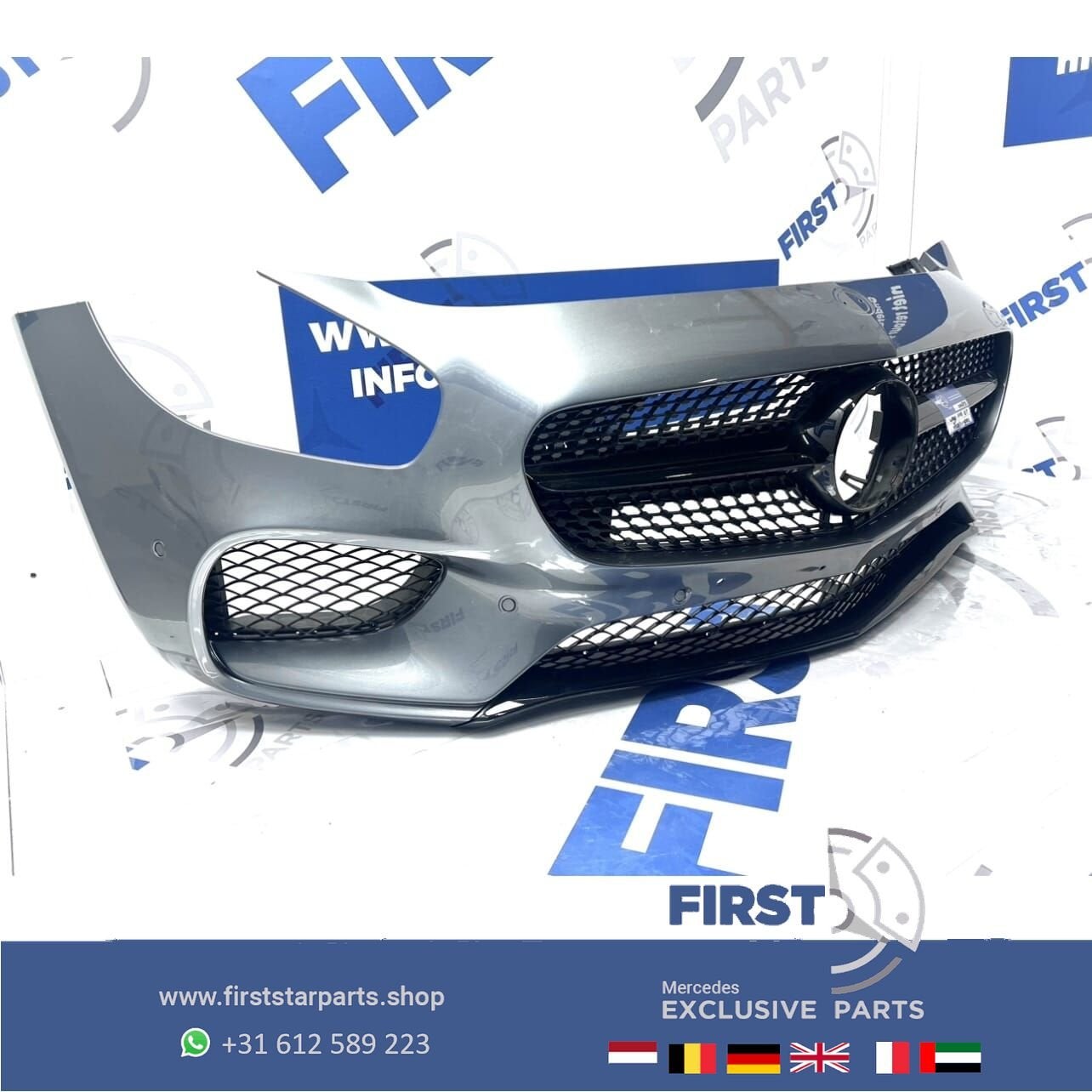 W190 AMG GT BUMPER COMPLEET Mercedes GT GTC GTS AMG VOORBUMP, Autos : Pièces & Accessoires, Utilisé, -, Avant, -