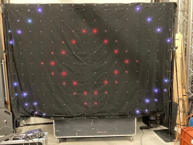 Animatie led doek, Muziek en Instrumenten, Ophalen, Zo goed als nieuw