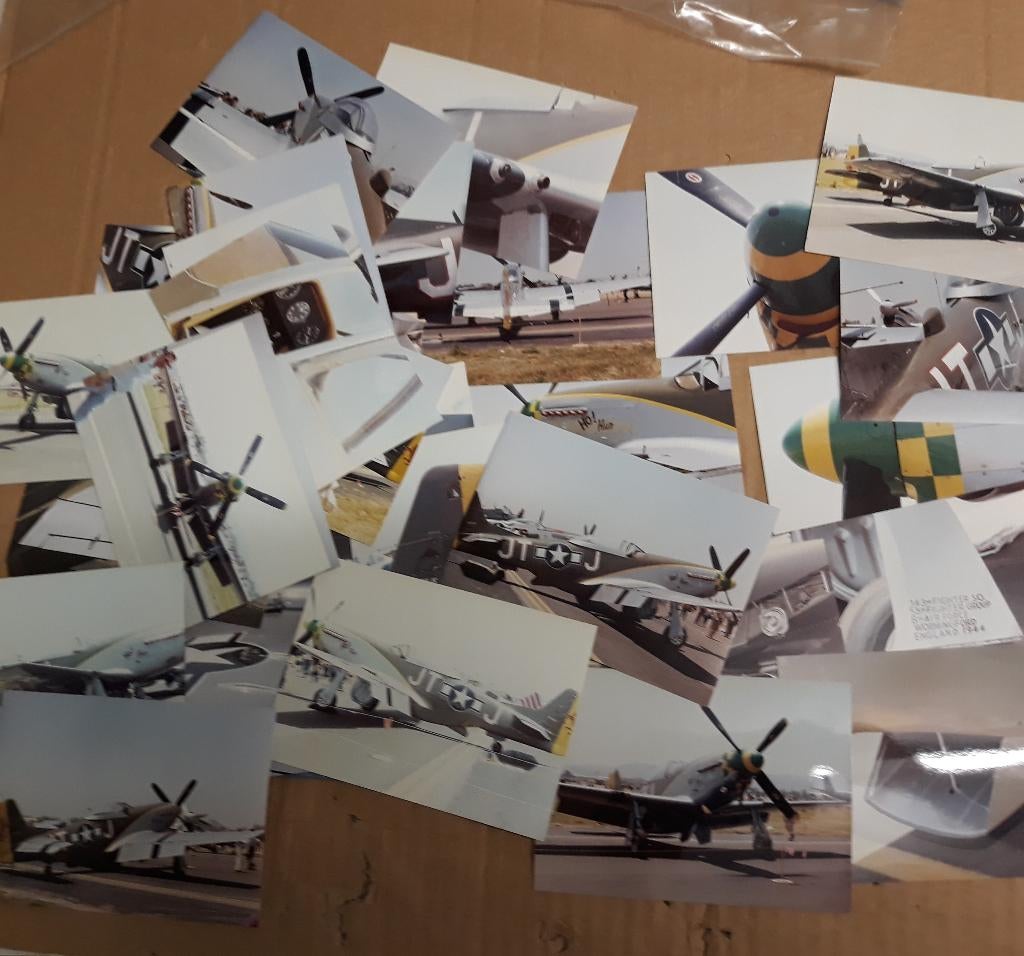 Detailfoto's P-51 Mustang NL151X, Ophalen of Verzenden, Luchtmacht, Foto of Poster