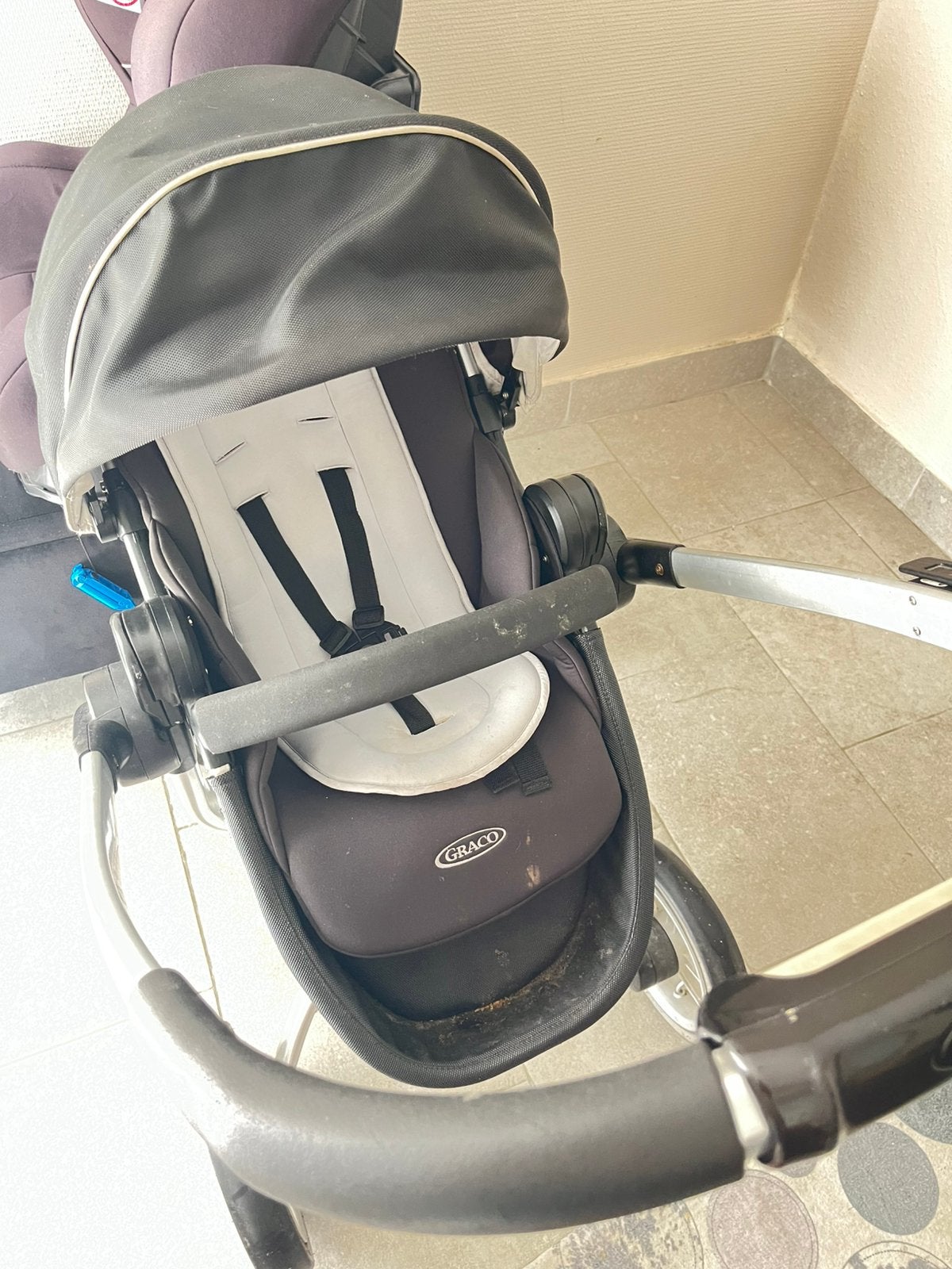 Carosa, Kinderen en Baby's, Autostoeltjes, Gebruikt, Overige methoden, Afneembare rugleuning, Graco