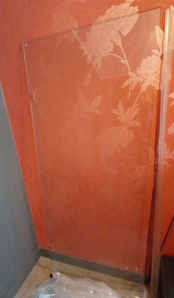porte de douche, Bricolage & Construction, Enlèvement, Comme neuf, Verre