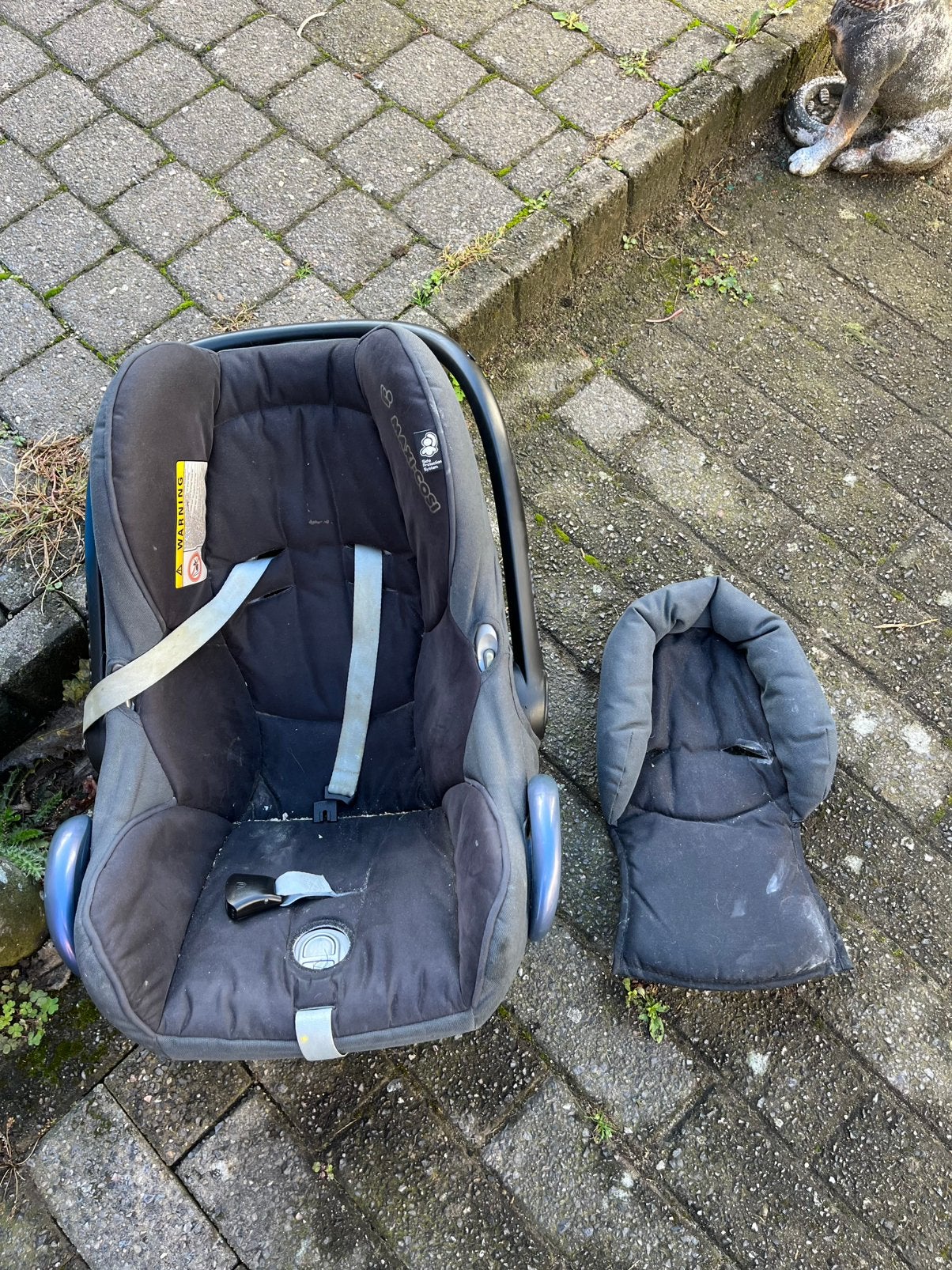 Maxi Cosi met verkleiningskussen en isofix, Ophalen, Gebruikt, Maxi-Cosi, Isofix