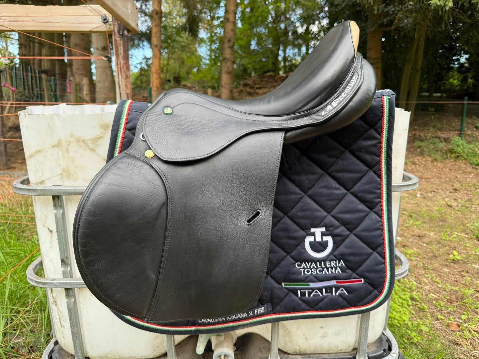 Prestige Elastic professional springzadel, Dieren en Toebehoren, Paarden en Pony's | Zadels, Ophalen of Verzenden