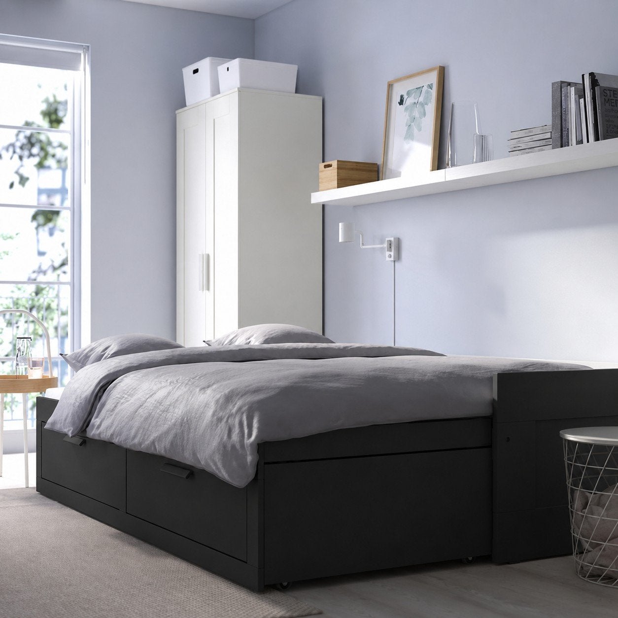 Bed ( uitschuifbaar ) ikea Brimnes, Huis en Inrichting, Ophalen