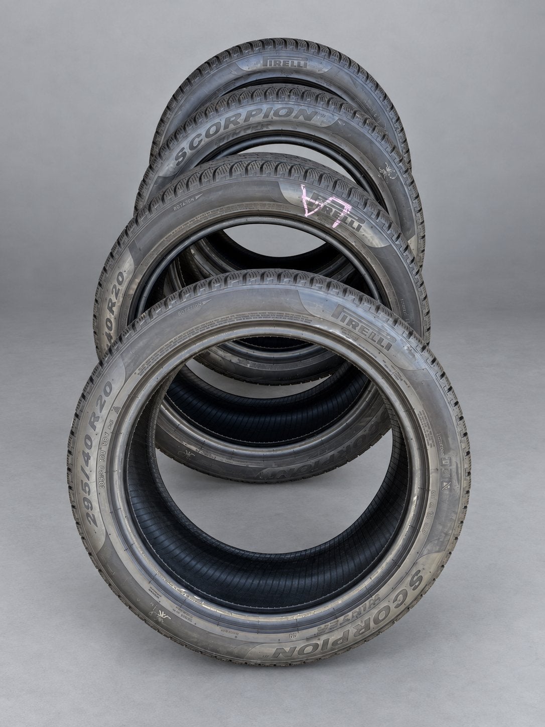 4 Pirelli Scorpion Winter banden 20 inch – Porsche Macan– N0, Auto diversen, Ophalen, Gebruikt