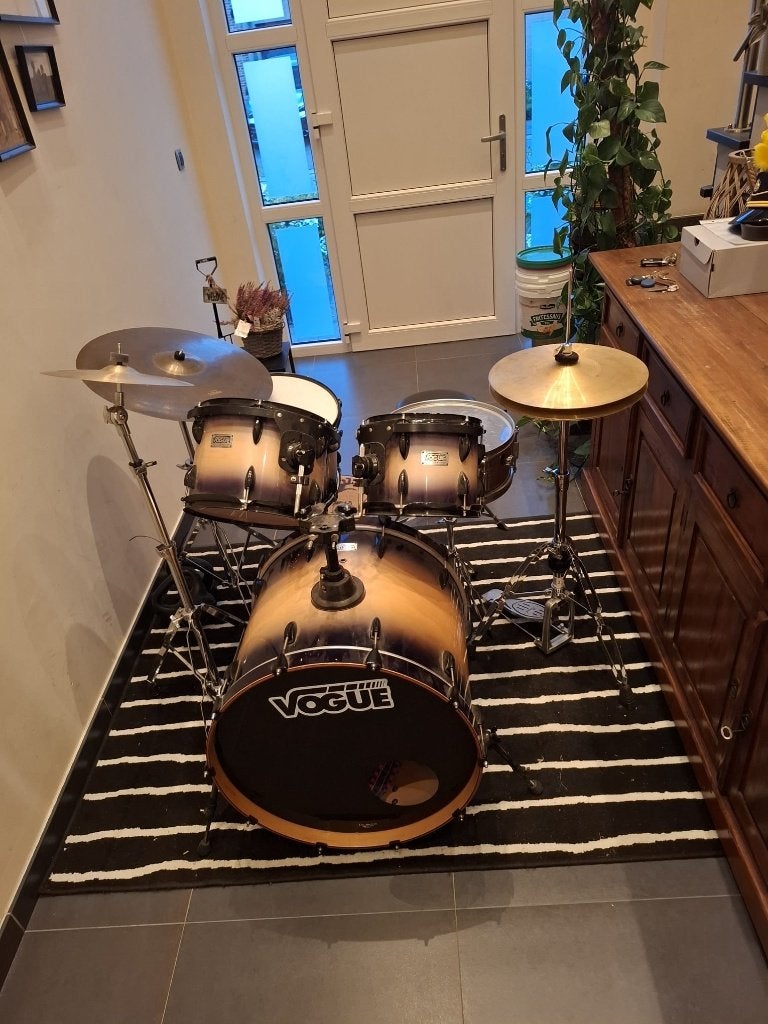 Vogue Drumkit, Muziek en Instrumenten, Drumstellen en Slagwerk, Ophalen, Gebruikt, Overige merken