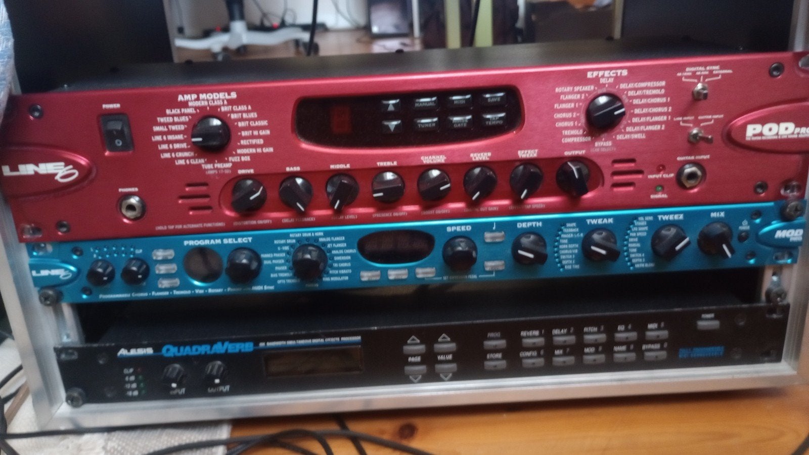 effect rack: line 6 mod pro / pod pro, Muziek en Instrumenten, Ophalen, Gebruikt, Chorus