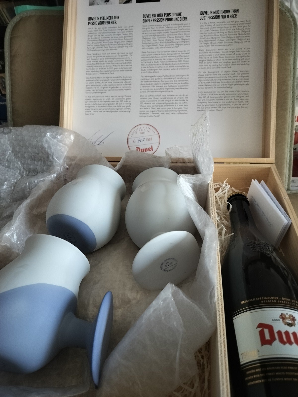 Duvel set stockmans, Verzamelen, Ophalen, Duvel