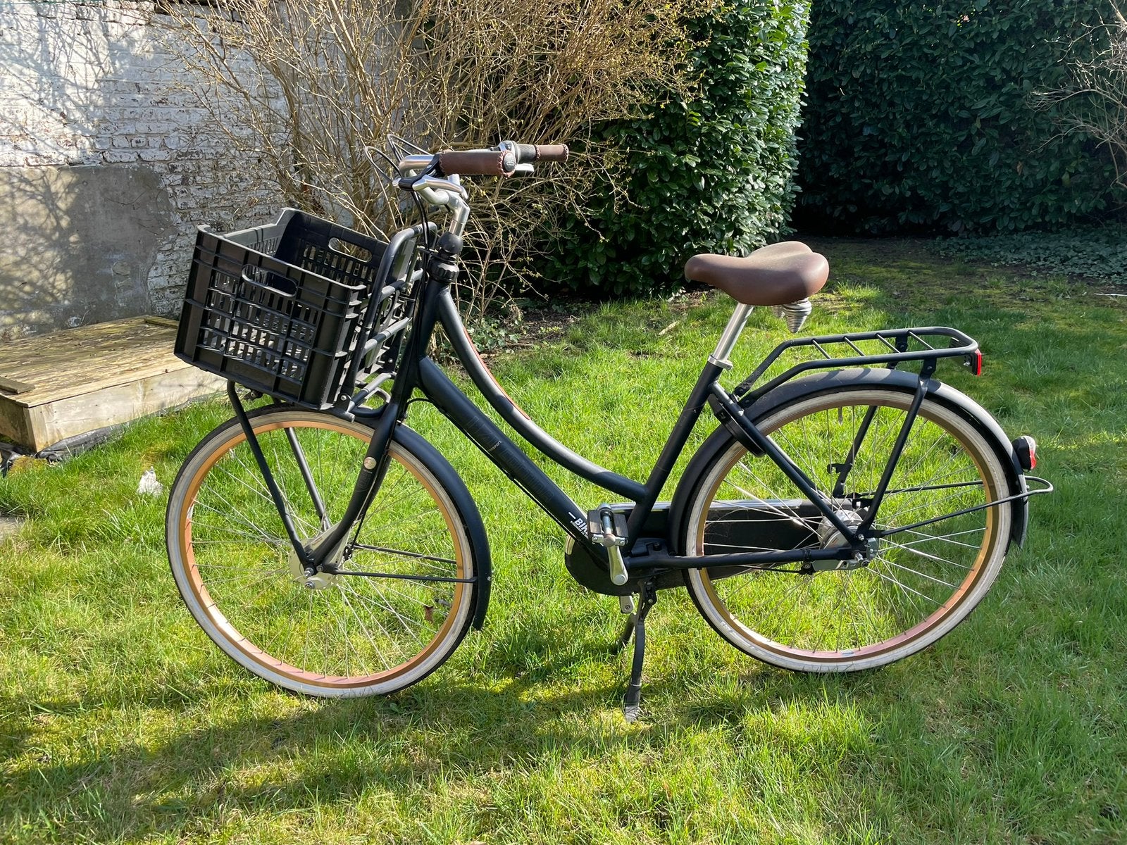 Cortina transporter Fiets te koop (gereserveerd!), Vélos & Vélomoteurs, Vélos | Femmes | Vélos grand-mère, Enlèvement, Utilisé