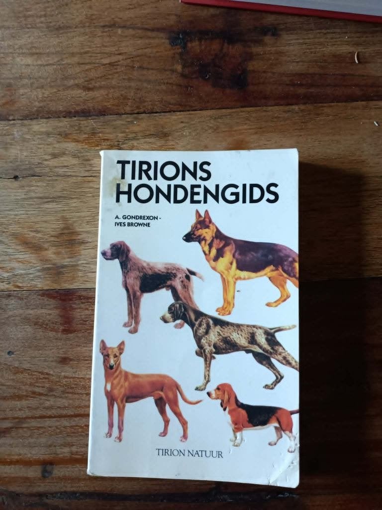 tirion's hondengids, Livres, Animaux & Animaux domestiques, Enlèvement, Utilisé, Chiens