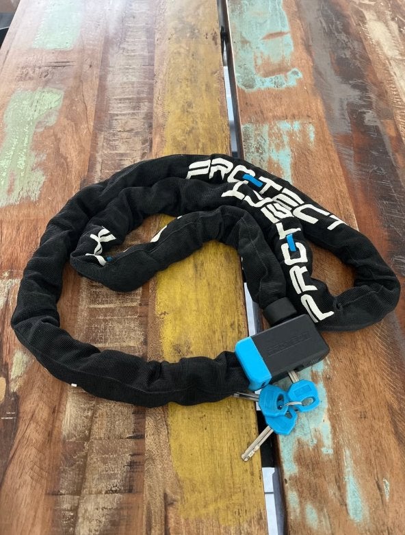 Protect Kettingslot 180cm - ART 2 gekeurd, Rijkmakerlaan 24, 2910 Essen, Kettingslot, Ophalen of Verzenden, Zo goed als nieuw