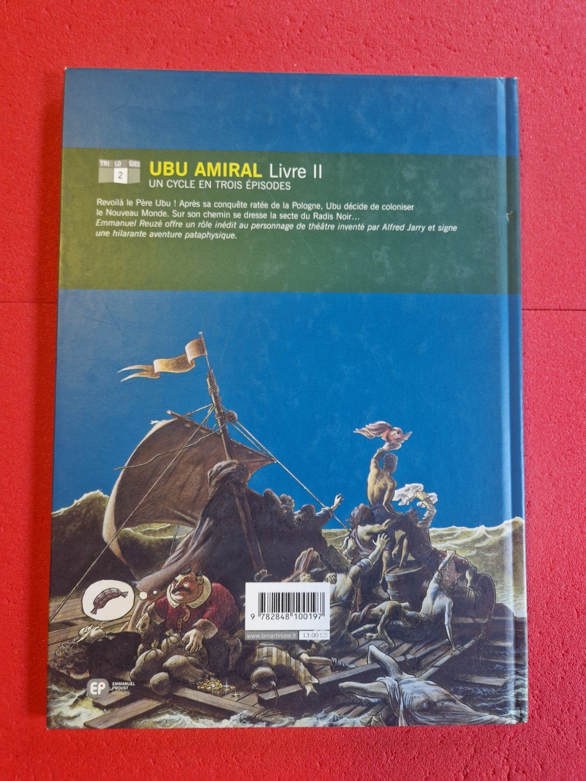 Bd ubu amiral 2,EO, Enlèvement ou Envoi
