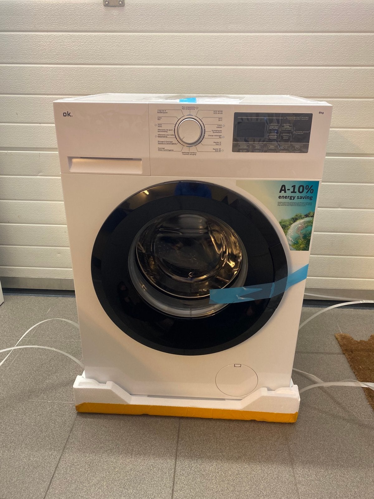 Wasmachine voorlader 8kg nog nieuw,  2jaar garantie, Ophalen, Zo goed als nieuw, Voorlader