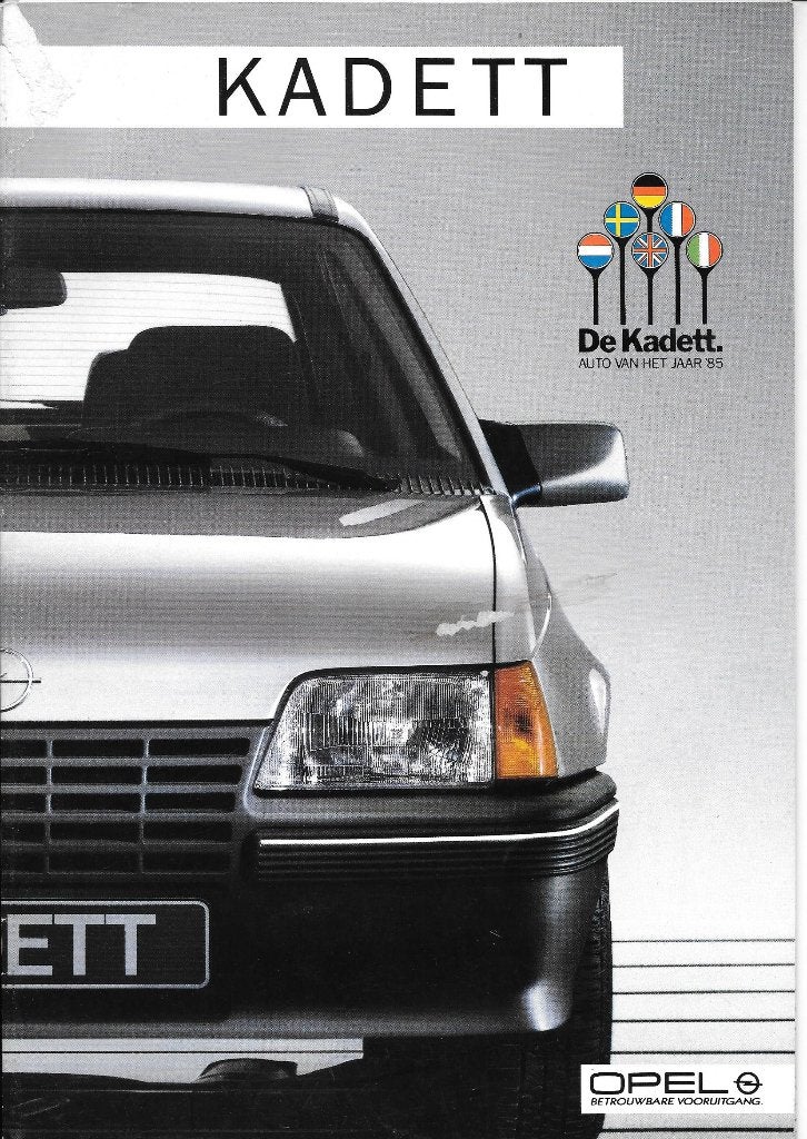 OPEL KADETT  1985/1989, Livres, Enlèvement ou Envoi, Utilisé, Opel