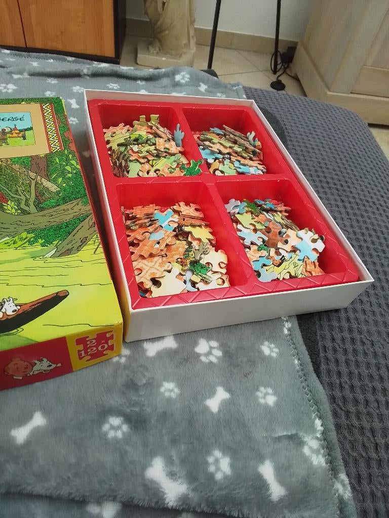 Tintin, Ophalen, Kuifje