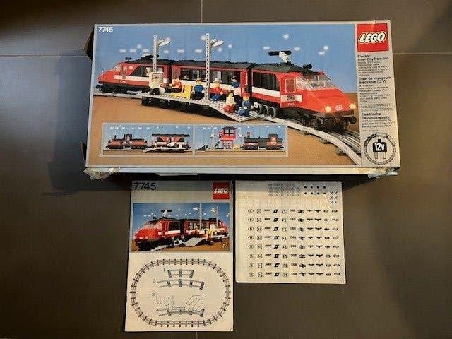Lego treinset 7745 - 7864 - 7860, Gebruikt, Lego, Ophalen of Verzenden, Complete set
