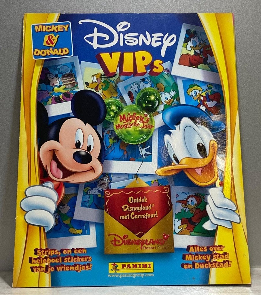 Panini DDisney VIPs Stickerboek (2005) – 100% COMPLEET, Collections, Enlèvement ou Envoi, Autres personnages, Comme neuf, Autres types