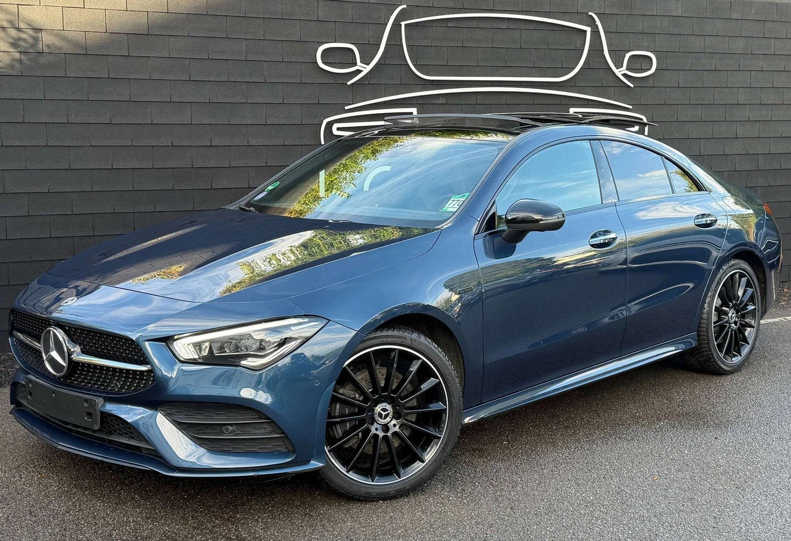 Mercedes-Benz CLA-Klasse 250 e PHEV+PACK AMG+NAVI+CAMERA+TOI, Automaat, Gebruikt, Euro 6, 4 cilinders