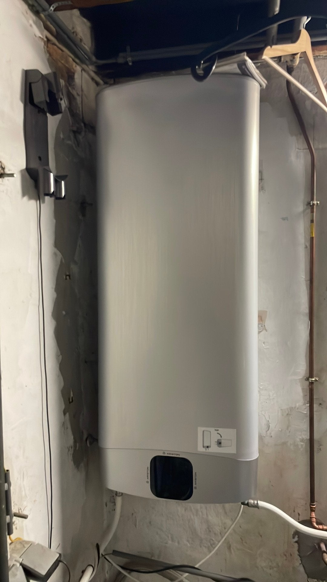Ariston VLS EVO DRY 80 FR EU elektrische boiler, Ophalen, 20 tot 100 liter, Boiler, Minder dan 3 jaar oud