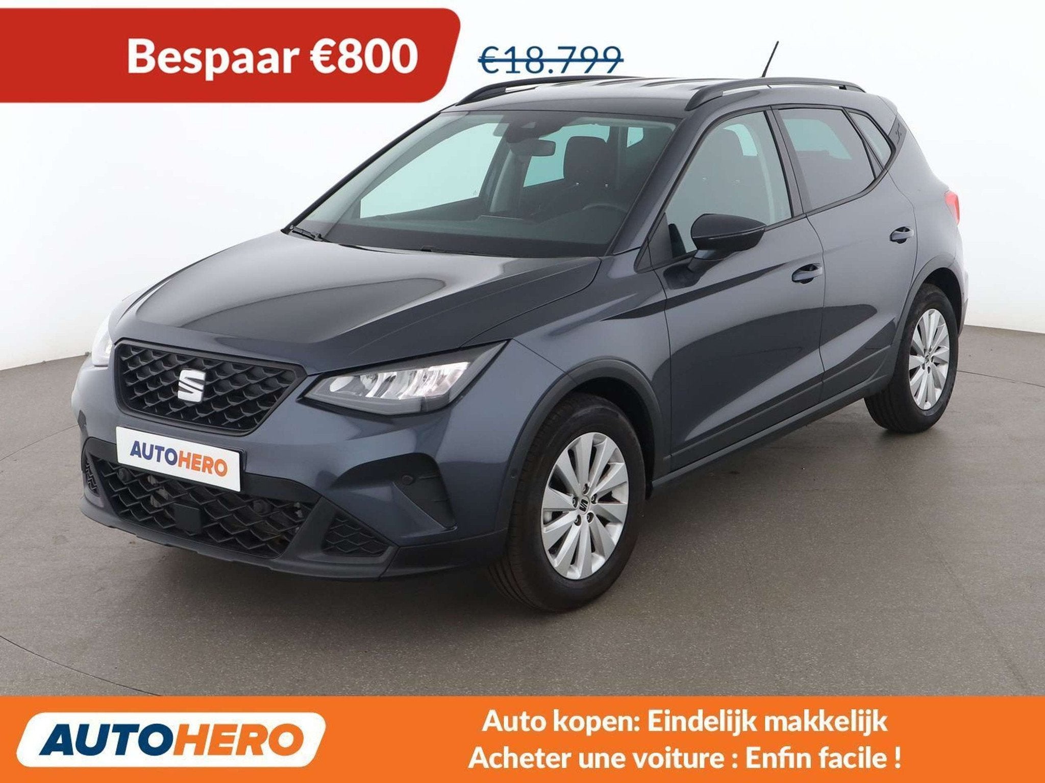 SEAT Arona 1.0 TSI Style (bj 2024, automaat), Stof, Gebruikt, Overige brandstoffen, 127 g/km