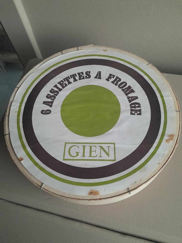 6 Assietes A Fromage Gien, Enlèvement ou Envoi, Neuf