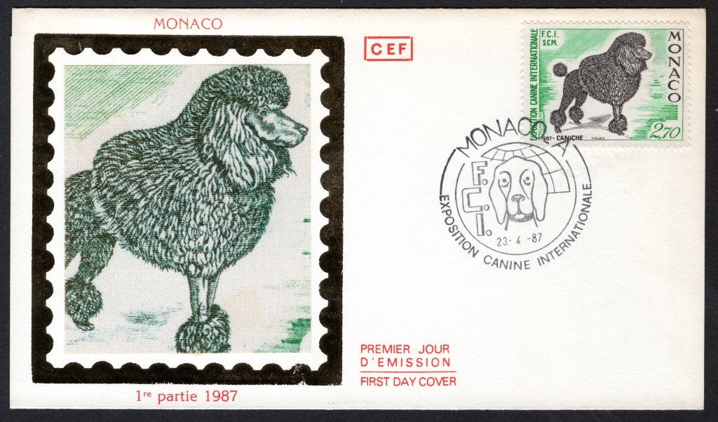 MONACO Yt. 1576 FDC 1987, Verzenden, Monaco, Gestempeld