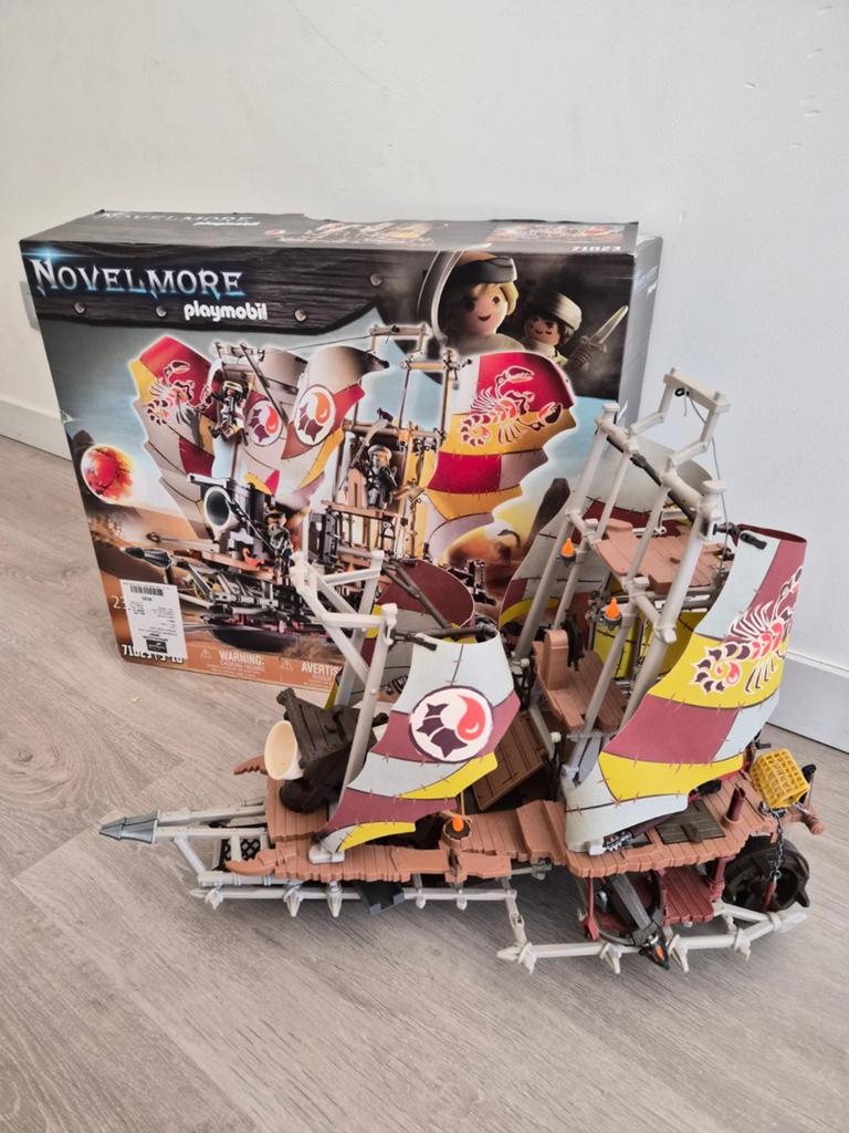 Playmobil Novelmore, Ophalen