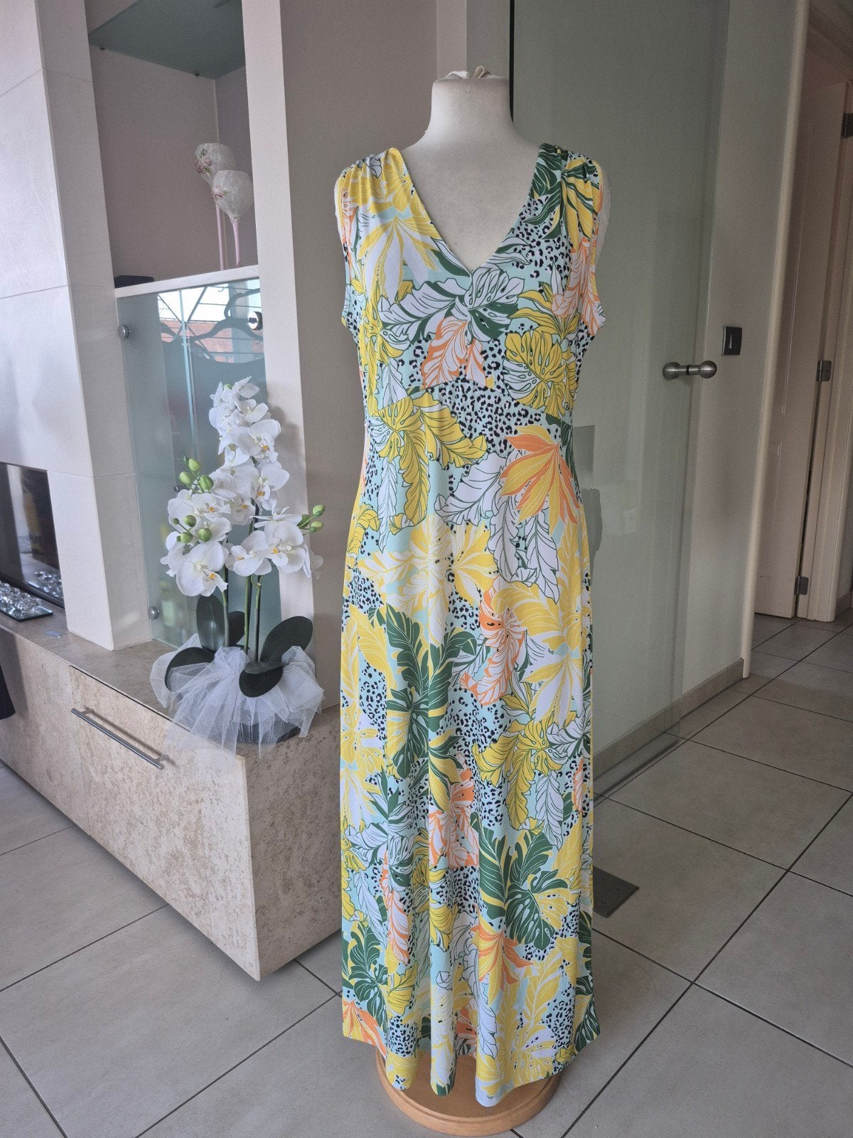 SMASHED LEMON  Lang kleed maat 40  NIEUW, Kleding | Dames, Ophalen of Verzenden, Maat 38/40 (M)