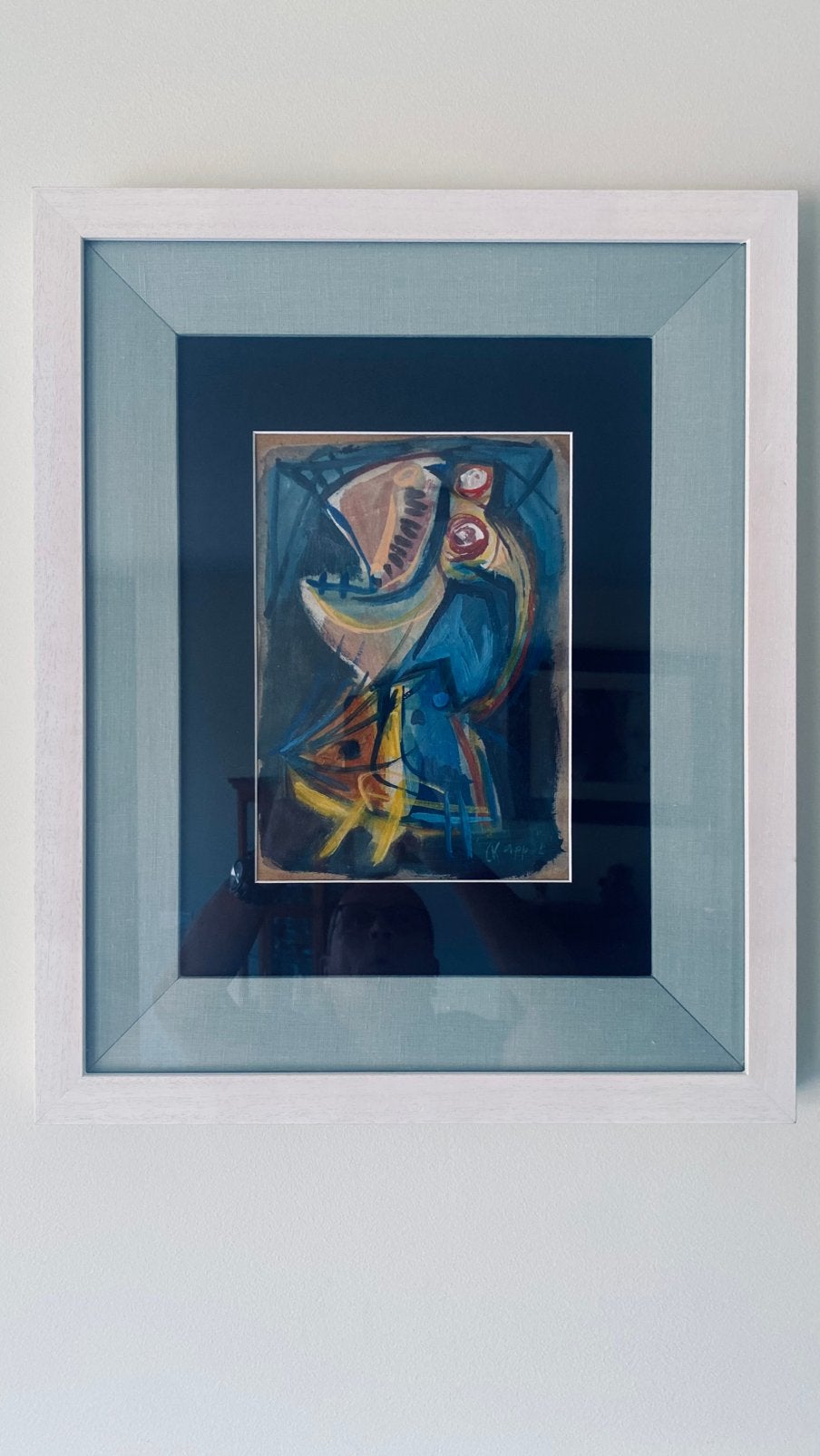Kleine vogel Karel Appel, Minder dan 50 cm, Oorspronkelijke maker, Ophalen of Verzenden, Zo goed als nieuw