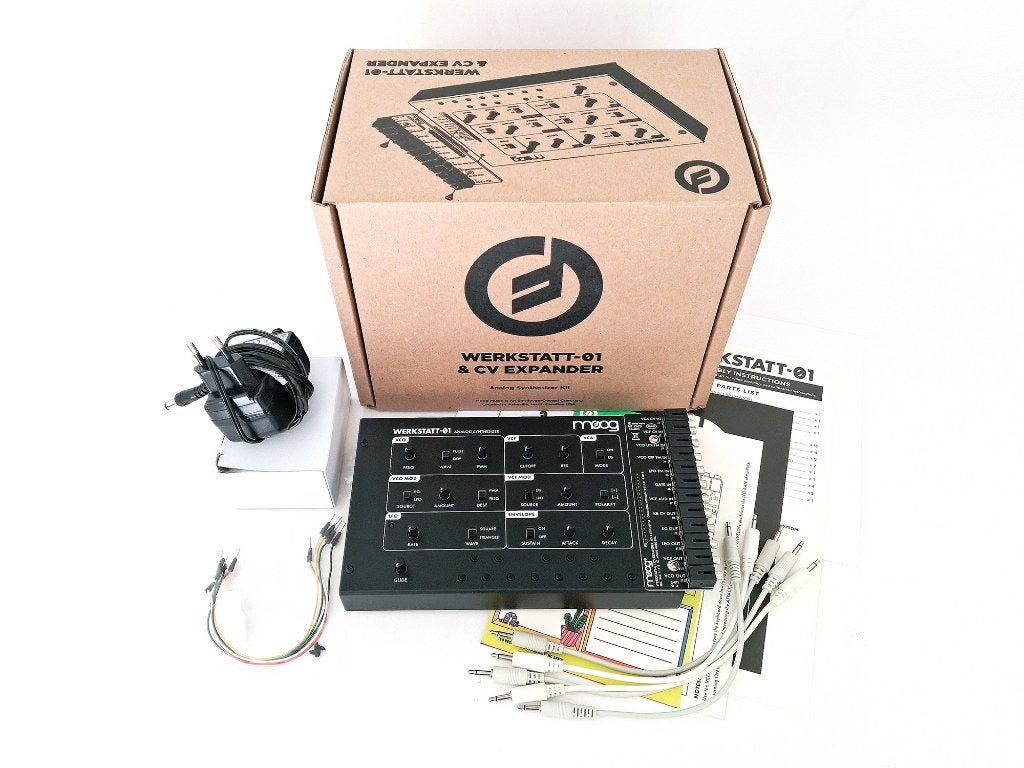 Moog Werkstatt-01 + Expander, Muziek en Instrumenten, Ophalen of Verzenden, Zo goed als nieuw, Overige aantallen