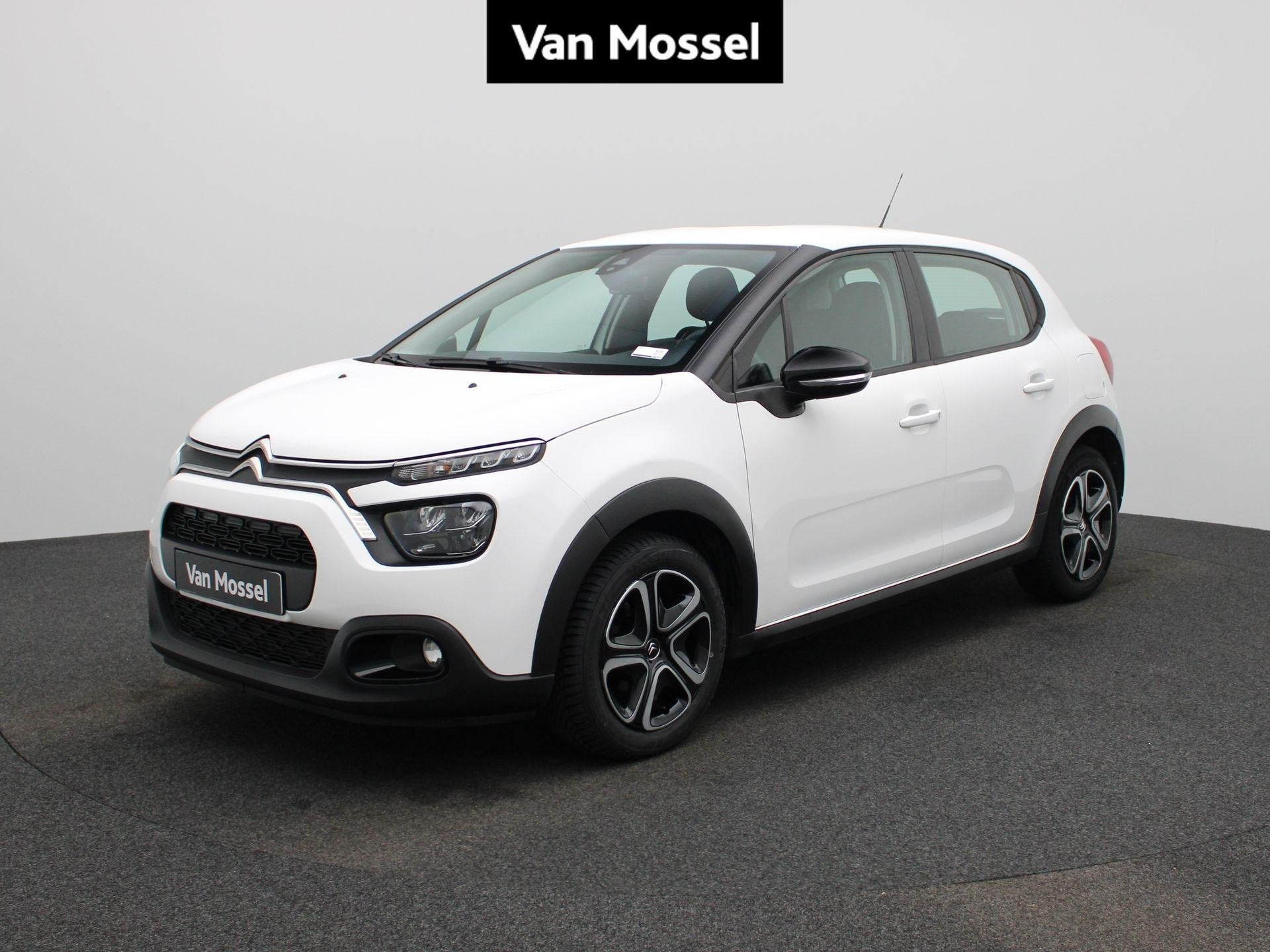 Citroën C3 1.2 PureTech 83 S&S MAN Feel, Voorwielaandrijving, Gebruikt, Wit, 3 cilinders