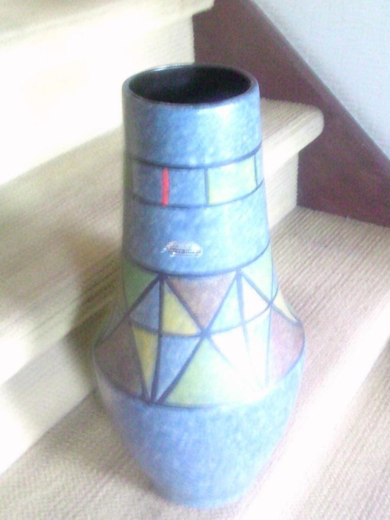 grote vintage vaas scheurich, Ophalen