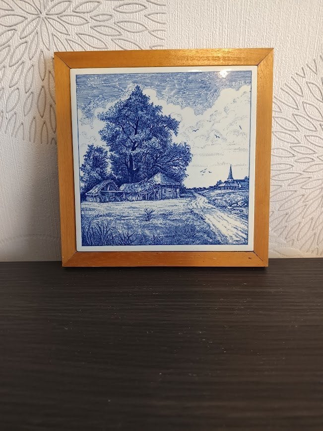 Delfts blauw tegel, Antiek en Kunst, Ophalen of Verzenden
