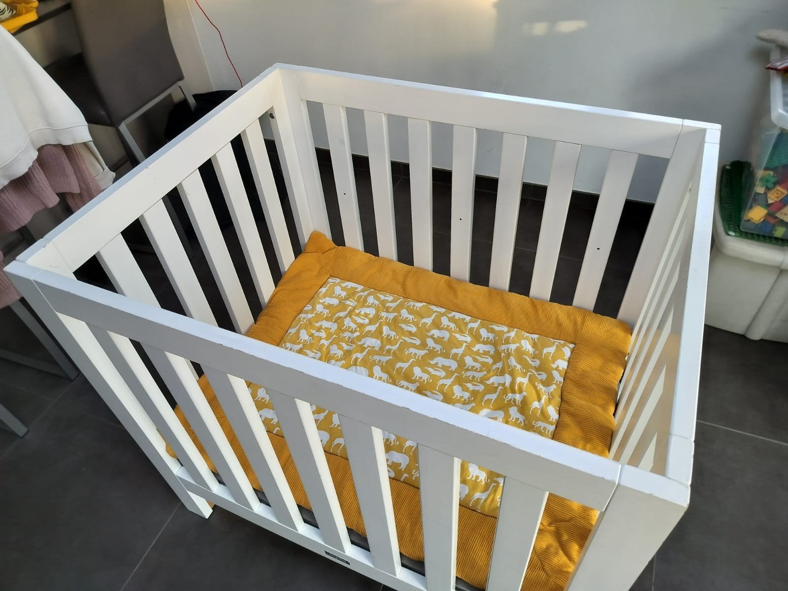 Babypark te koop, Kinderen en Baby's, Ophalen, Gebruikt, Vierkant, In hoogte verstelbaar