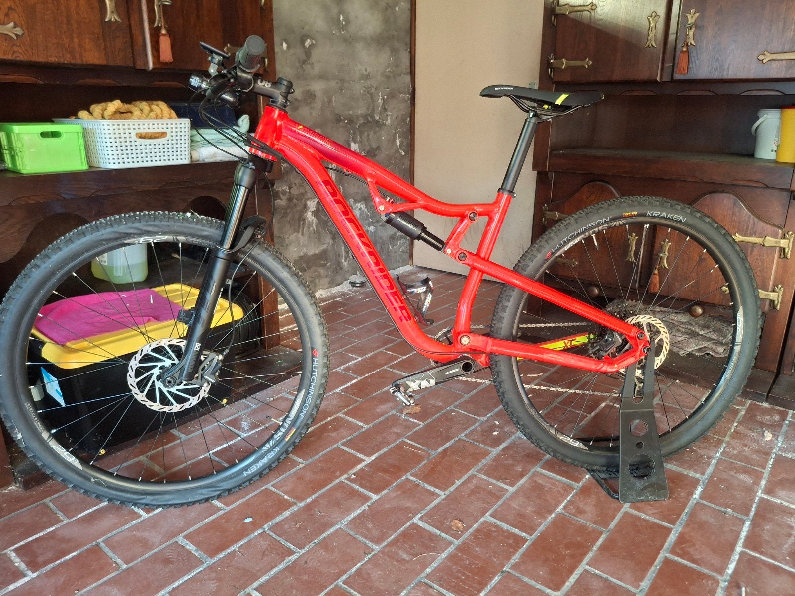 mountainbike rockrider xc100s, Autres marques, Comme neuf, Enlèvement, VTT tout suspendu