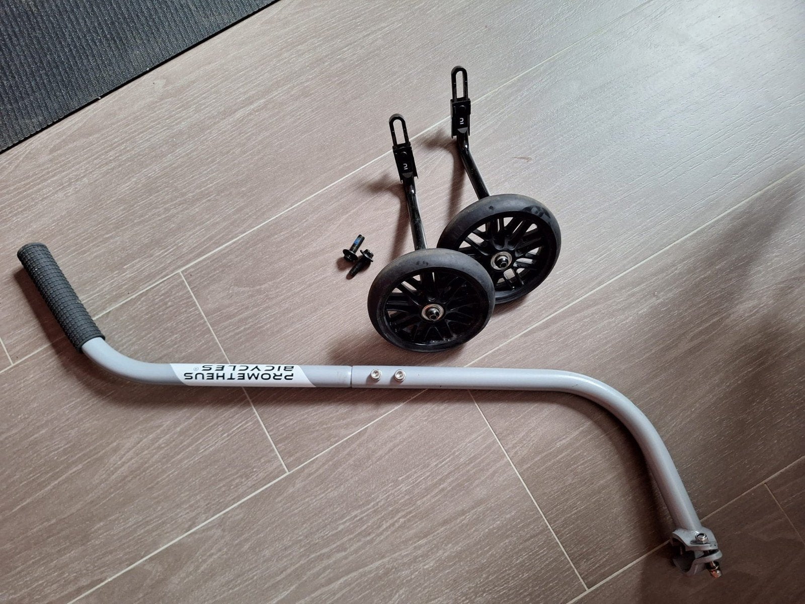 Prometheus Bicycles Duwstang + Zijwieltjes (14inch), Ophalen