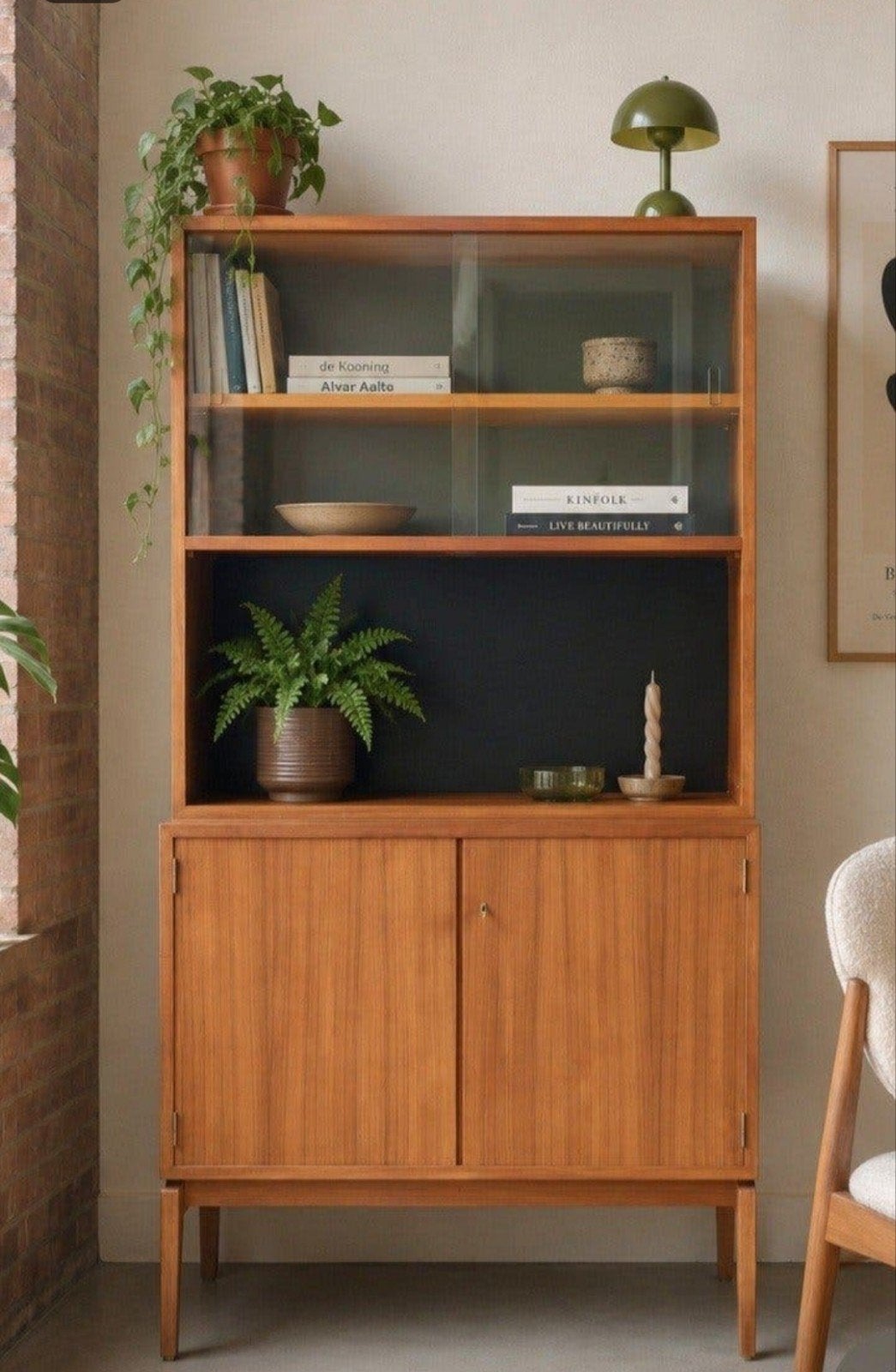 Armoire vintage (2 pièces) Van Den Berghe - Pauvers., Maison & Meubles, Enlèvement
