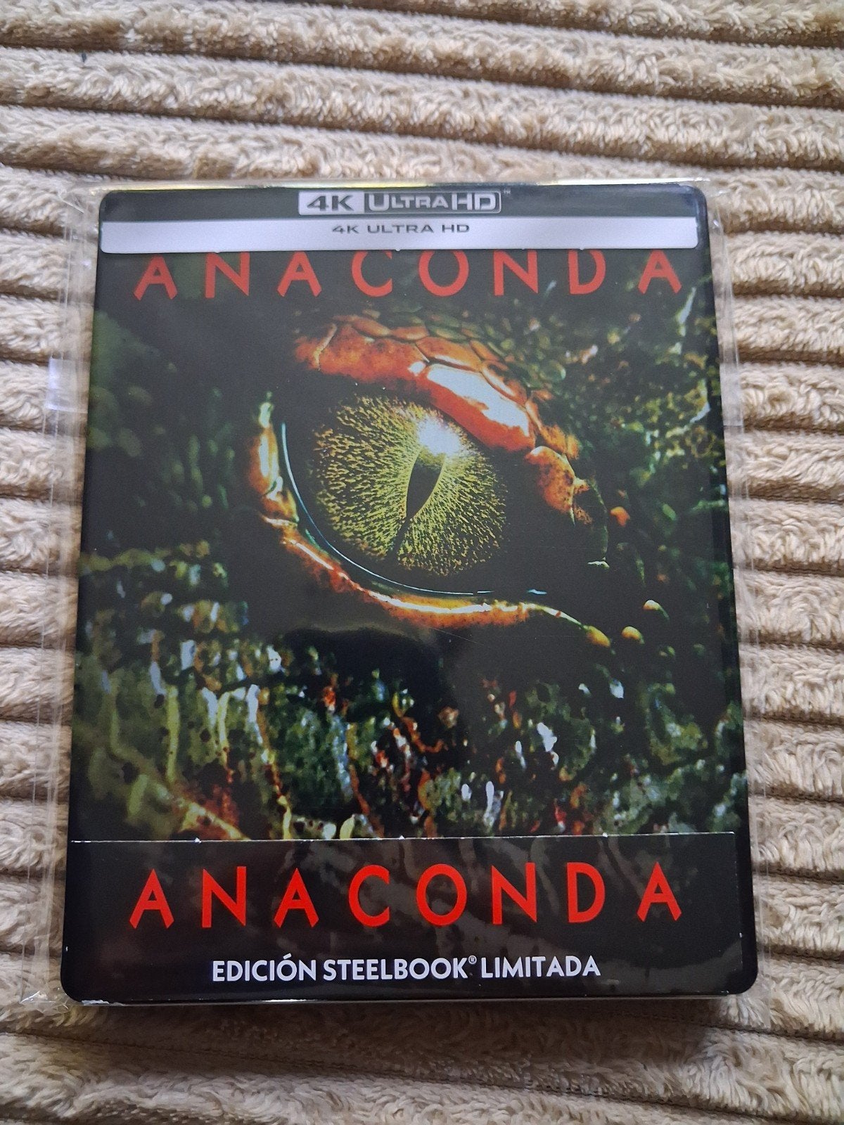 Anaconda steelbook 4k  neuf, Enlèvement ou Envoi