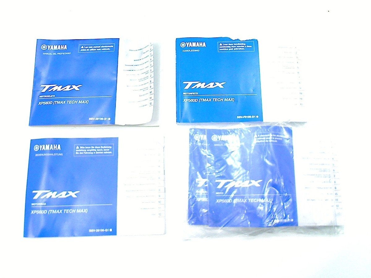 INSTRUKTIEBOEK Yamaha XP 560 T-MAX 2022- (XP560 B7M), Dhr. S. di Majo, Gebruikt, Info@cama-motorparts.nl, P.J. Troelstraweg 8 8
3144 CX  MAASSLUIS, NL