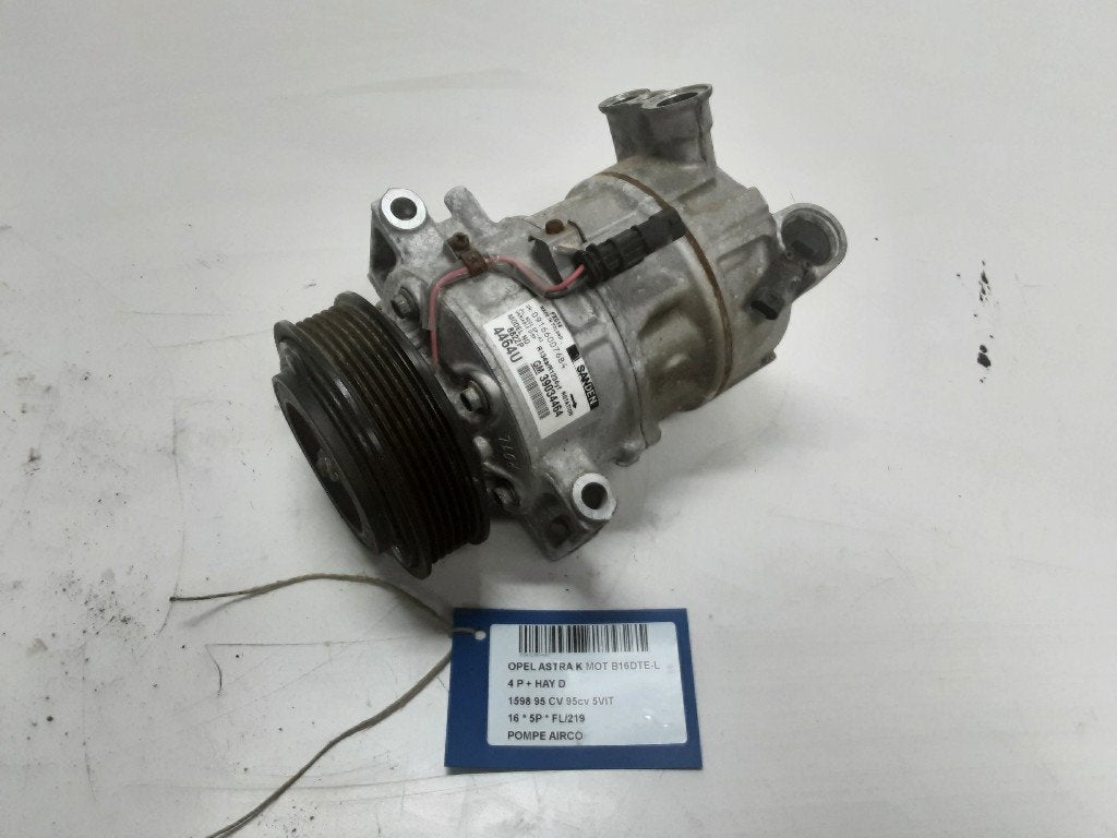 COMPRESSEUR CLIMATISATION Opel Astra K (39034464), Opel, Opel Automobile GmbH, Utilisé, Kontakt-opel@opel.com