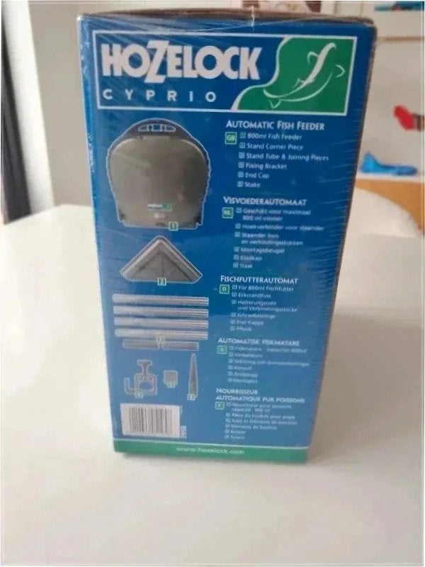 Hozelock Cyprio automatische visvoederautomaat – vijver, Ophalen, Nieuw, Vijverpomp