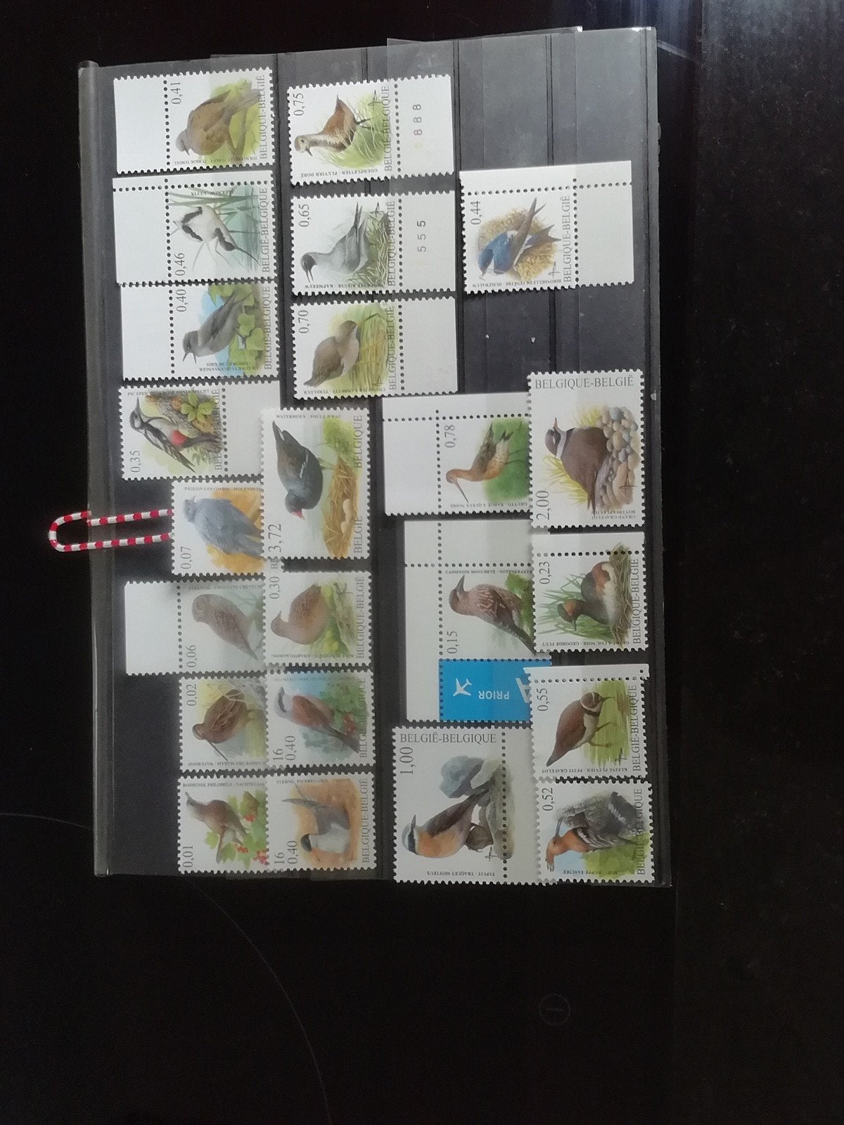 Belgische postzegels postfris Buzin, Verzenden