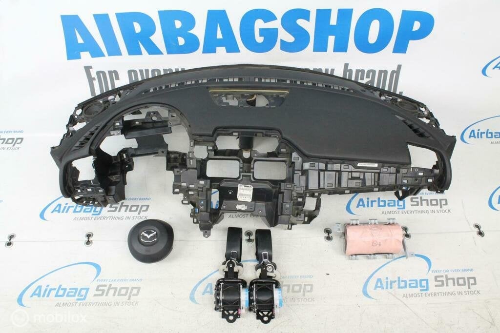 Airbag kit - Tableau de bord noir Mazda 6 (2012-2016)